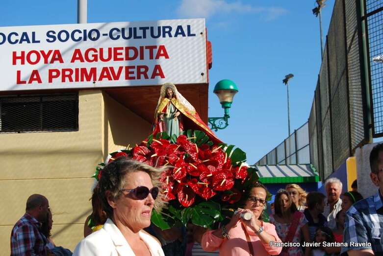 Local social cultural de Hoya Aguedita (Foto TA)